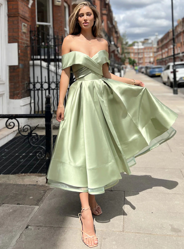 Jadore – Off-Shoulder Midi Dress