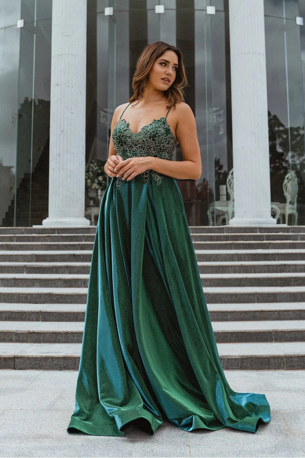 Tania Olsen - Embellished Shimmer Gown