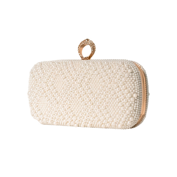 Ocean Pearl Clutch