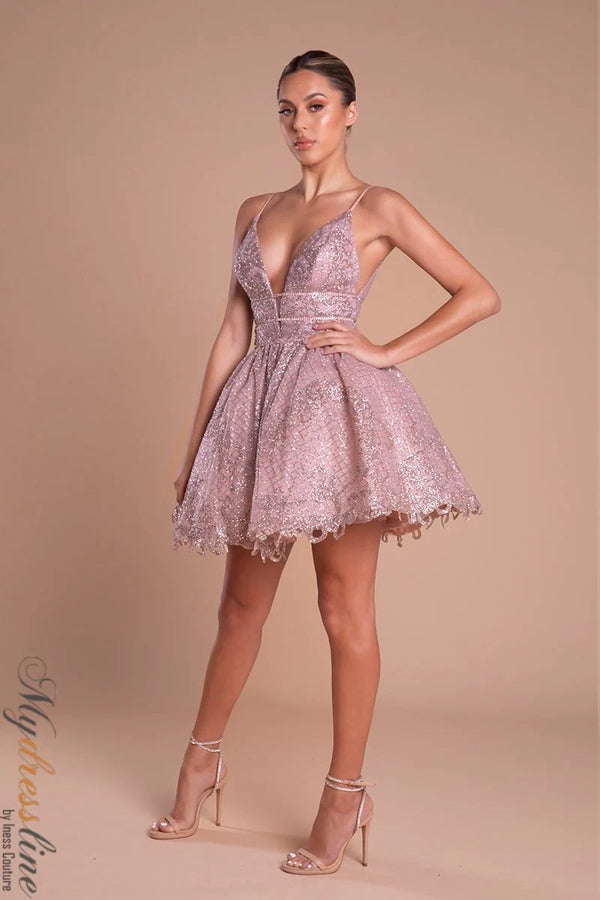 Portia & Scarlett – Lace A-Line Mini Dress