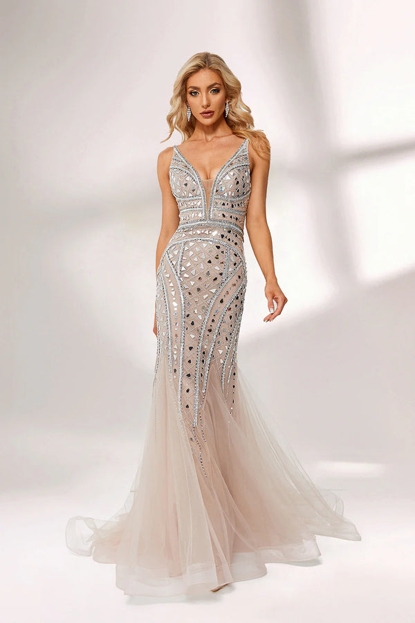 Opulent Gowns – Mermaid Tulle Gown